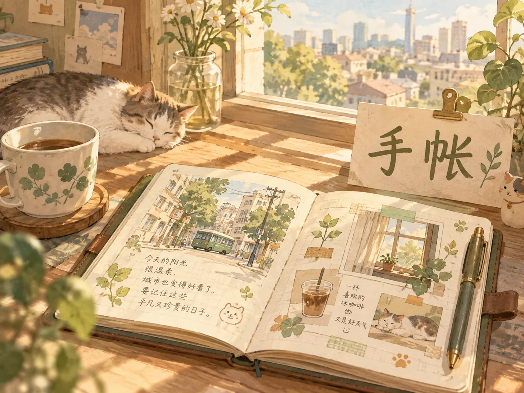 手帐观察图
